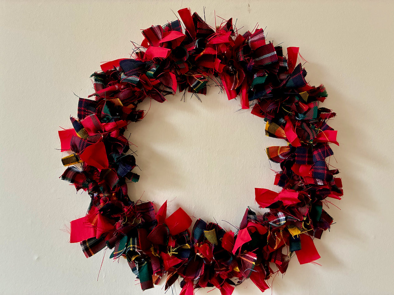 Seasonal Circular Tartan Weath 1