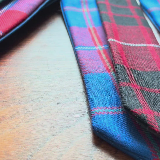 Assorted Tartan Bookmarks by Curlew Crafts